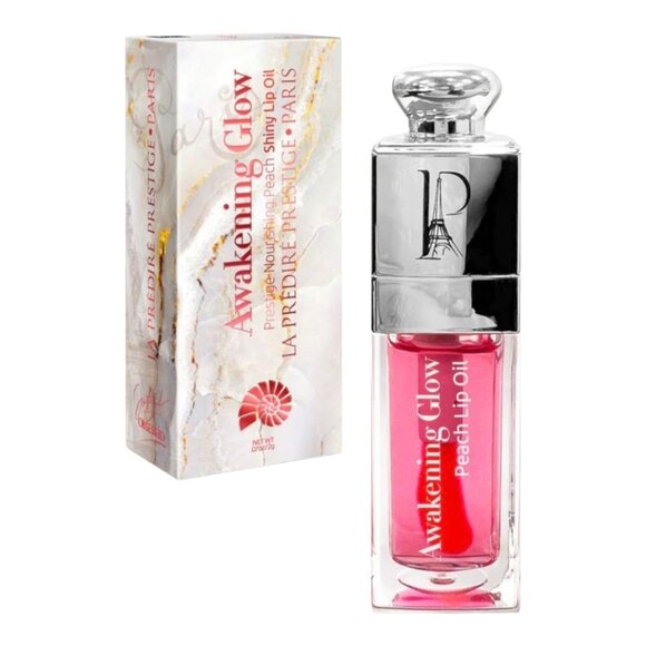 La Predire Paris Awakening Glow Prestige Nourishing Peach Shiny Lip Oil - Picture 1 of 4